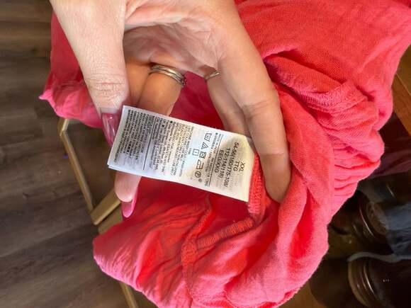 GAP Pink Cotton Gauze Ruffle Sleeve Tiered Maxi Dress - Picture 3 of 3